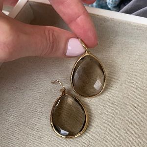 Stella & Dot teardrop earrings